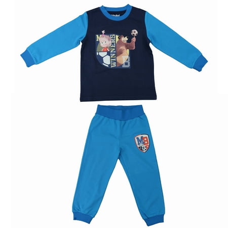 UPC: 0195466008179 | Masha and The Bear Soccer Long Sleeve Sport Set