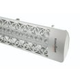 thumbnail image 2 of Eurofase Heating - 4000 Watt Electric Infrared Dual Element Heater-240 Voltage-Stainless Steel Finish-Clover Decorative Fascia, 2 of 9