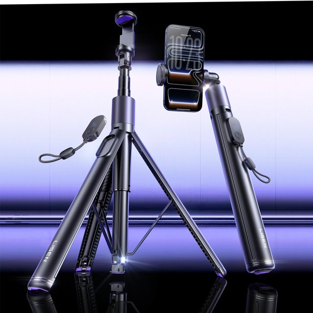 Trípode de teléfono LISEN 67 Selfie Stick con mando a distancia para iPhone