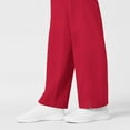 thumbnail image 6 of Wink WonderWORK Maternity Cargo Scrub Pant, Red, M Womens, 6 of 8
