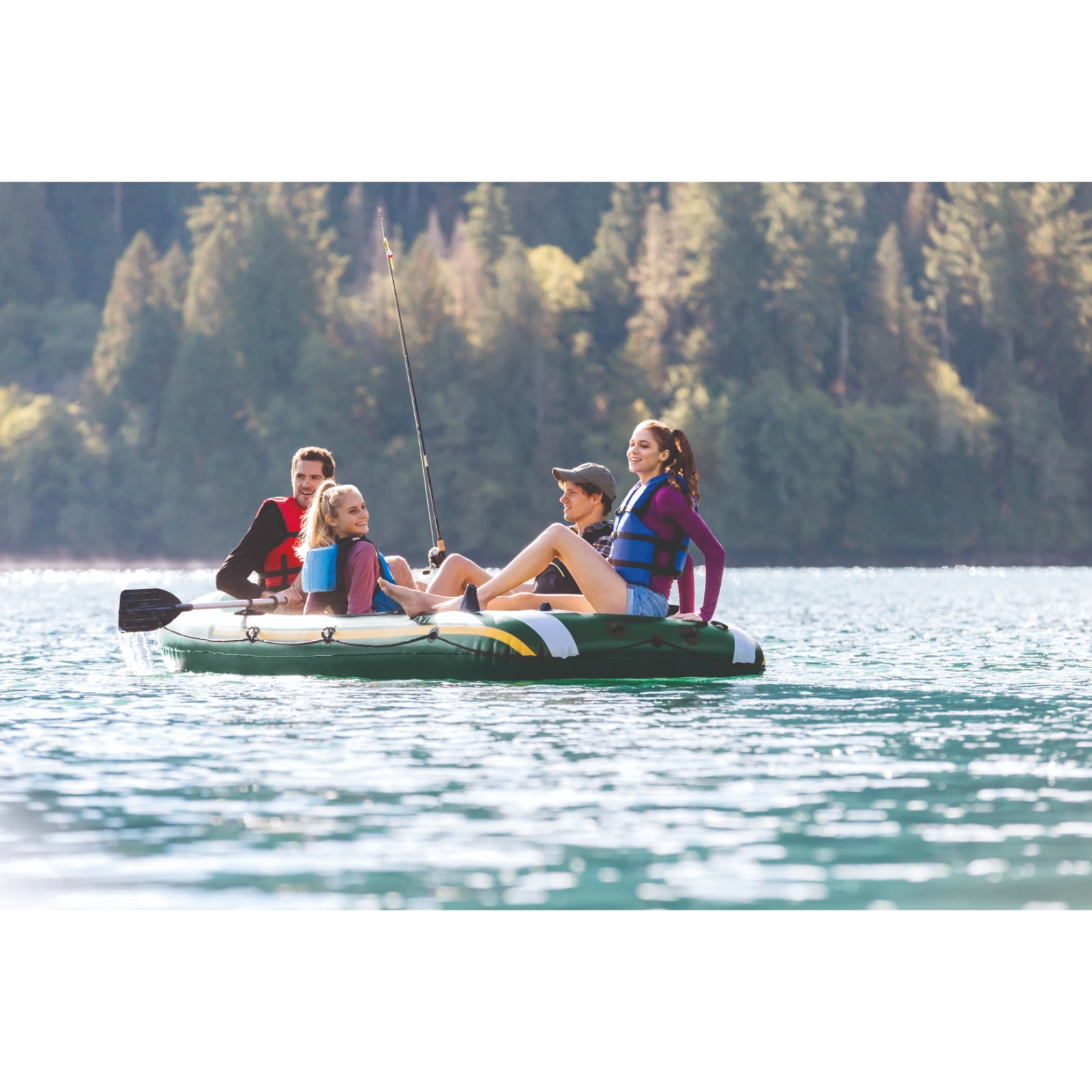 Intex Seahawk 4 Boat Set