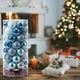thumbnail image 3 of Adornos De Navidad Gloria 50 Unids Set Plástico Reutilizables Azul Claro, 3 of 9