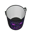 thumbnail image 3 of Skull Laundry Basket Laundry Hamper With Handle Foldable Portable Clothes Storage Basket 19.6*15.7 In Storage Bag For Laundry Room/Bathroom,Laundry Hamper,Halloween Decoration Basket,Halloween Basket, 3 of 7