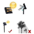 thumbnail image 2 of Halloween Garden Light Solar Eyeball IP65 Waterproof Decorative String Light(50LED Warm Color 7M), 2 of 7