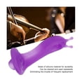thumbnail image 4 of Snail Bow Grip Violin Bow Bracket Bow Holder Bow Grip Trainer-(Purple), 4 of 5
