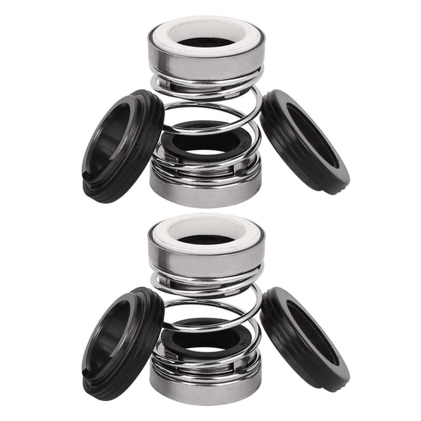 2 piezas de sello mecánico de anillo de cerámica de 16 mm de diámetro para bomba de agua