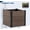 Brown, variant on Wood Raised Garden Bed,Durable Composite Planter Box with Open Bottom,Tool-Complimentary Assembly for Outdoor Vegetable, Herb & Flower Gardening on Patio or Lawn
