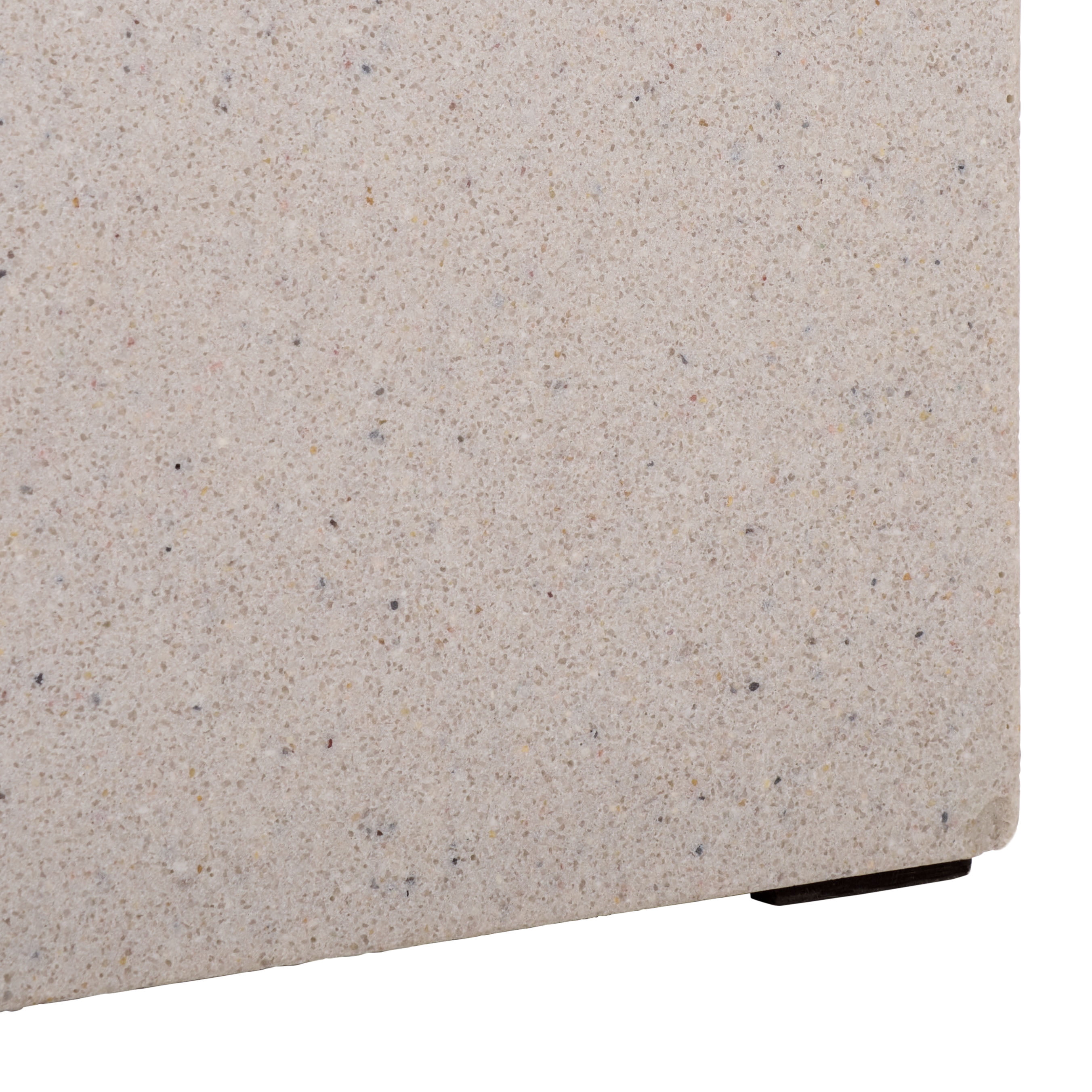 Safavieh 19.7" x 19.7" x 19.7" Square Beige Fiberstone Planter
