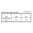 thumbnail image 4 of Angelina Lady's Winter Tights with Heel (6-Pack), 4 of 4