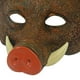 thumbnail image 3 of Máscara de jabalí de Halloween Máscara de cabeza de cerdo Vestirse Accesorios para fotos Juego de roles Cara de animal Marrón jinwen Cubierta facial, 3 of 8