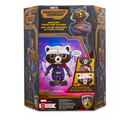 Marvel - Guardians of the Galaxy 10” Rocket Talking Feature Plush