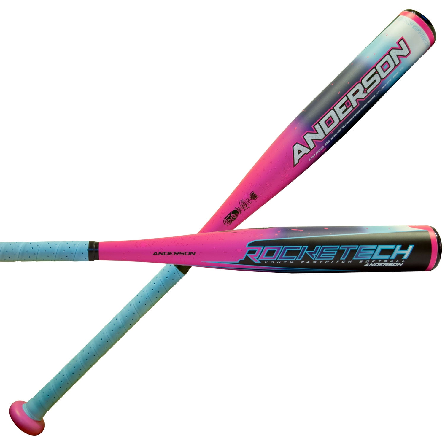 Anderson RockeTech 2018 (12) Youth Fastpitch Softball Bat Walmart