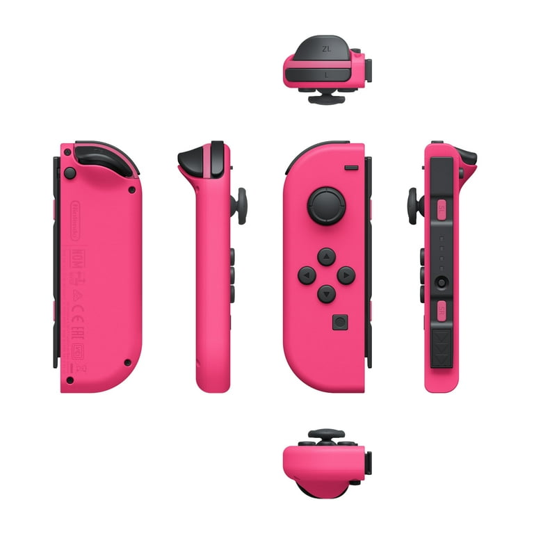 Nintendo Switch Neon Green & Pink Joy-Con Controllers Pair Nintendo Switch Neon Green & Pink Joy-Con Controllers Pair