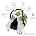 thumbnail image 3 of Car Seat Cover Baby - Sloth Sitting Tropical Leaves Breathable Infant Car Seat Cover for Baby Carseat, Lightweight Comfort Baby Essentials Must Haves Newborn Stuff for Girl Boy, 3 of 7