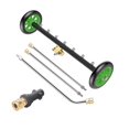thumbnail image 4 of Terraxo Nettoyeur Haute Pression pour Châssis avec Acier Résistant à l'Usure, action de Nettoyage Puissante, Tiges d'Extension Incluses, Roues à Connexion Rapide Adaptées pour l'Entretien des Véhicules, Style de surface Extérieure, 4 of 8