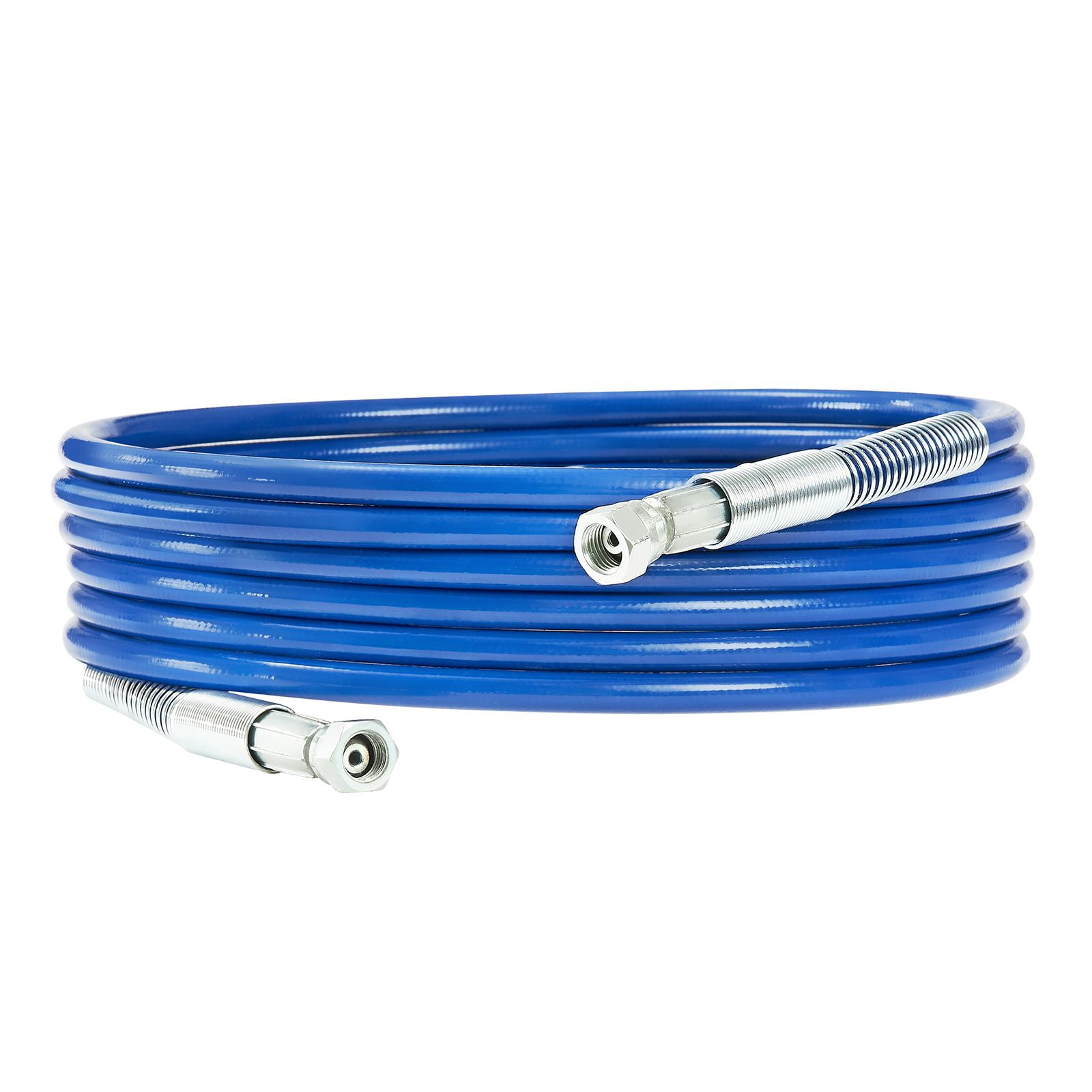 Airless Paint Sprayer Hose 25ft 1/4 Inch Connector 4350 PSI Multi-Layer Metal Braid for Spray Guns Industrial Painting