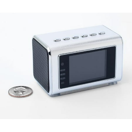 Jumbl Mini Hidden Spy Camera Radio Clock w/Motion Detection - Silver Jumbl Mini Hidden Spy Camera Radio Clock w/Motion Detection - Silver