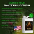 thumbnail image 4 of Humboldts Secret Tree Trunk | Potassium Silicate Additive | Liquid Fertilizer for Thicker Stalk, Stress Resistance & Branch Development | Indoor & Outdoor Plant Food, Hydroponic Nutrients, 2.5 Gallon, 4 of 10