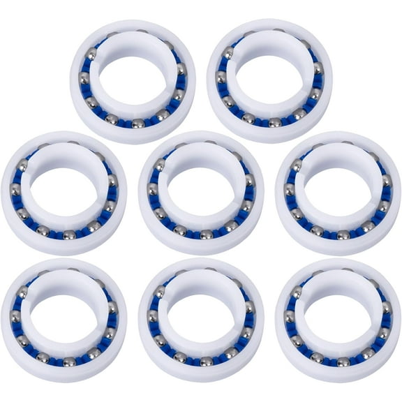 C-60 C60 Pool Cleaner Wheel Ball Bearings - Compatible with Zodiac Polaris Pressure Pool Cleaners 180 and 280 - Smooth Rotation and Excellent Design - Pack of 8