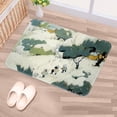 thumbnail image 5 of Rabbit Non-Slip Machine Washable Polyester Floor Carpet Office Rug Chair Mats, 5 of 6