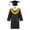 Yellow, variant on TiaoBug Preschool Primary School Graduation Gown and Cap Set for Toddler Kids Boys Girls Photo Shoot Yellow 8-10