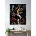 thumbnail image 2 of Dunk James High Poster Wall Art, Modern Wall Decor, 24x36 UNFRAMED, 2 of 3