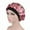 D, variant on Soft Silk Hair Bonnet with Wide Band Comfortable Night Sleep Hat for Hair and Loss Prevention