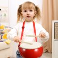 thumbnail image 4 of Assorted Color Wooden Drum for Kids Music Education Toy Synthesis Material Durable Design 1 Set, 4 of 8
