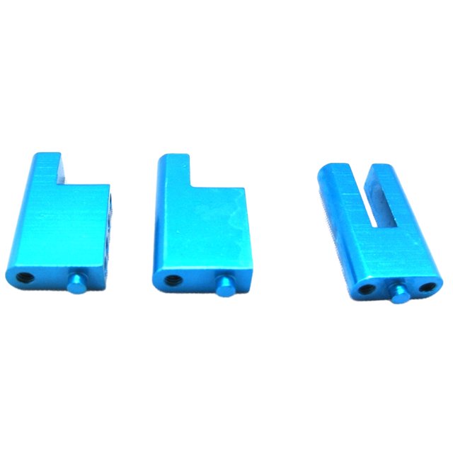 Tholdsy RCGOFFLOW-Servo de dirección de precisión, aleación de aluminio, soporte de montaje Servo de precisión para 1/8 HSP 94762 RC, Kits de construcción modelo
