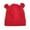 Red, variant on HJYCHN Kids Hats Boys Bear Ear Design Knit Girls Hats Winter Warm Outdoor Daily Wear Cozy Comfort Fit