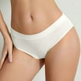 thumbnail image 2 of Kmdttou Panties for Women Pack Cotton Breathable Seamless Underwear (Available in Plus Size), 2 of 4
