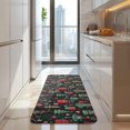 thumbnail image 4 of Dark Christmas Tree and Gift Pattern Kitchen Rug Mat,Kitchen Runner Rugs Non Skid Washable,Decorative Kitchen Floor Mats for Kitchen,Sink,Laundry,17"x47.2", 4 of 7