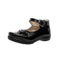 thumbnail image 4 of Zapato Escolar Para Niña Charol Negro Dogi® Con Arco Cuero negro 18, 4 of 12