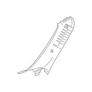 Genuine OE Mazda Windshield Pillar Trim - NE51-68-160G-02