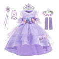 thumbnail image 1 of Disney Isabella Encanto vestido de niña Halloween fantasía flor cóctel Navidad niños encanto Isabela fiesta de cumpleaños Dress9-10T Tag-150 Gao Jinjia LED, 1 of 2