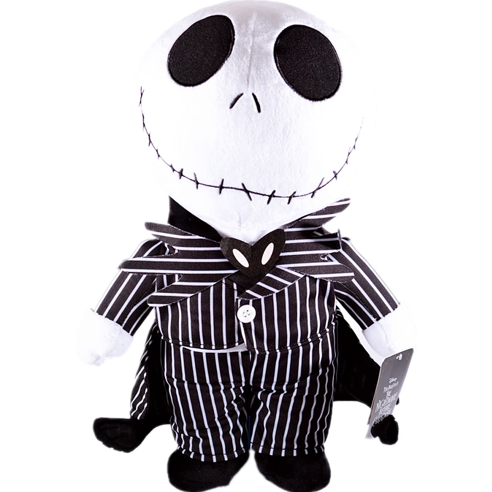 Disney Nightmare Before Christmas Jack Skellington 17' Plush Doll with Adjustable Shoulder Strap