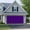 Purple, variant on Black White Plaid Garage Door Cover Banner 7 x 8 FT, Modern Simple Buffalo Check Gingham Garage Door Curtains Backdrop with Grommets for Indoor Outdoor Wall Party Porch Yard Decorations Background