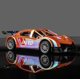thumbnail image 1 of ToyKingdee Laser Inertia Racing Car Toy Cool Racing Model Rambo Simulation Car Ornaments Coffee Color, 1 of 7