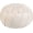Ivory, variant on Round Unstuffed Pouf Cover, Leather Foot Stool Ottoman with Storage, Bean Bag Floor Chair, Multi Functional Footrest for Living Room, Bedroom or Balcony (Yellow)