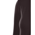 thumbnail image 3 of MBJ WSK848 Womens Draped Pocket Cardigan L BROWN, 3 of 3