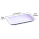 thumbnail image 3 of Platos rectangulares de plástico para servir | Bandeja de gran capacidad para aperitivos y frutas | Bandeja para ollas calientes y barbacoas | Plato duradero y fácil de limpiar para recibir invita, 3 of 5
