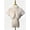 Beige, variant on Women's Solid Stand Collar Faux Fur Cape Shrug Wrap