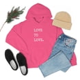 thumbnail image 7 of Love to Love Heavyweight Graphic Hoodie, 7 of 7