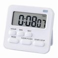 thumbnail image 2 of 3X Temporizador de Cocina, Temporizador de Huevos Con Reloj, Temporizador Digital CronóMetro Con Alarma LCD para Cocinar, Hornear, Hacer Deportes, Aprender, Etc., 2 of 5