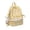 Yellow, variant on Lace Print Full Coverage Backpack for Casual Daypack Travel School Bookbag