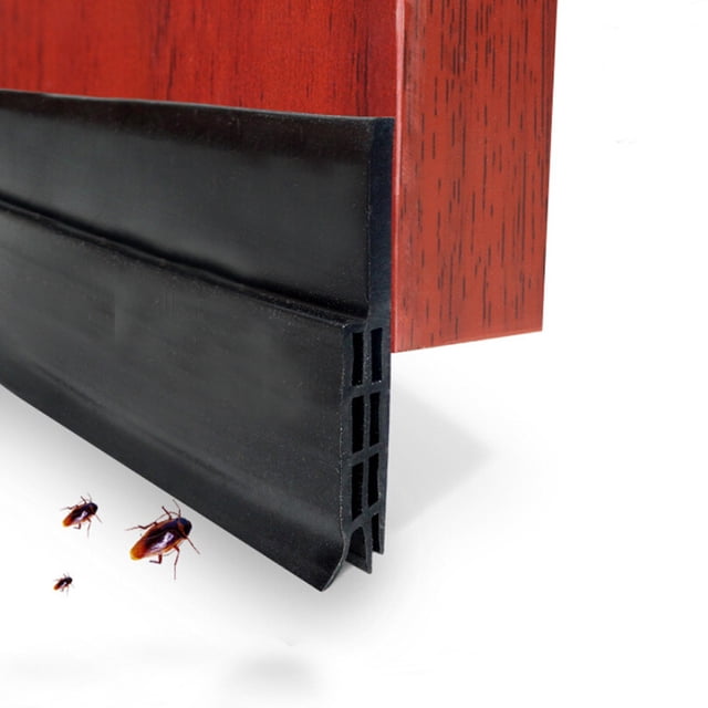 Under Door Weather Seal Stripping Bottom Sweep Strip Stopper Excluder For Interior Entry Closure