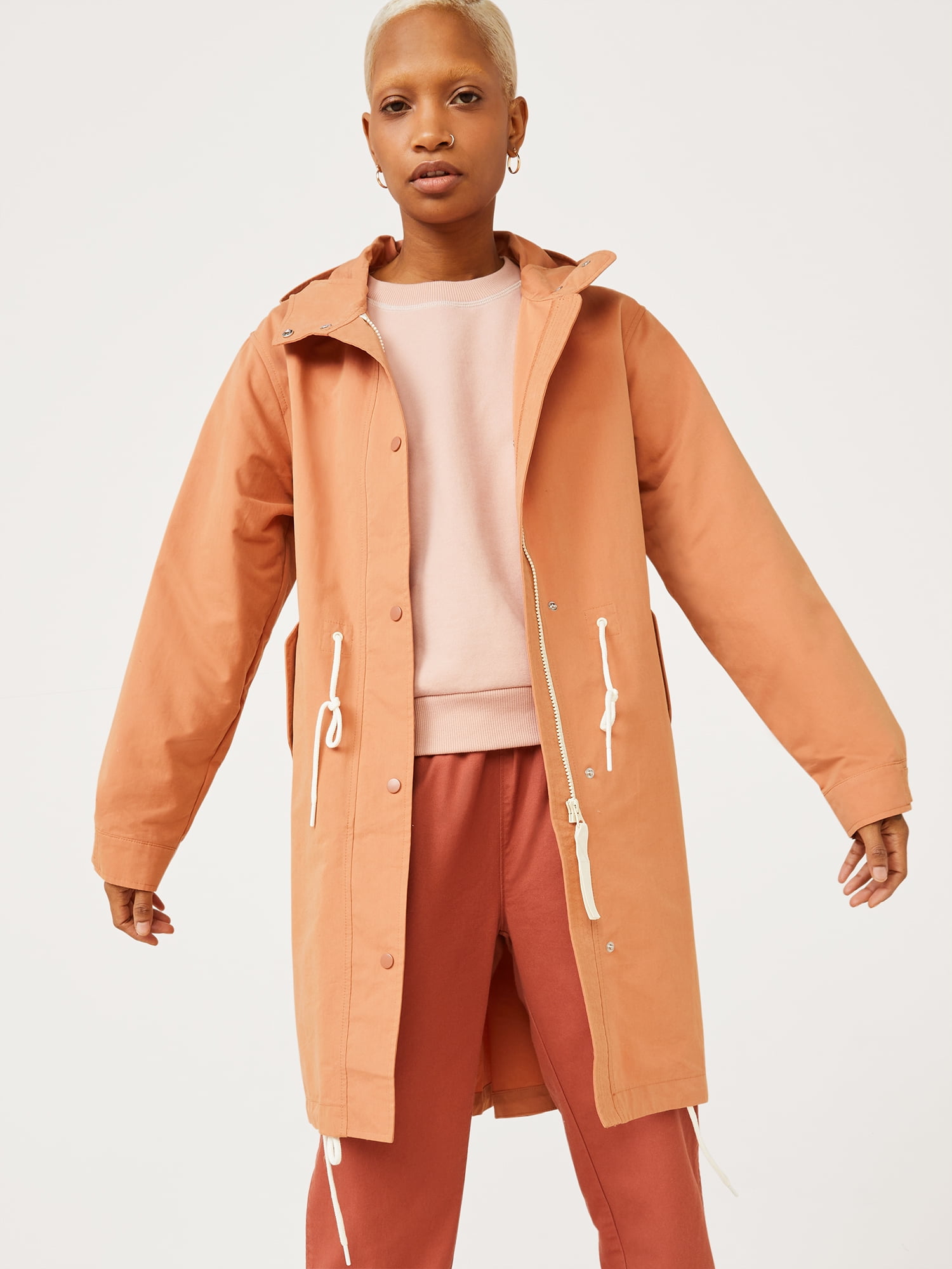 Buy Free Assembly Womens Woven Fishtail Parka at Ubuy Botswana