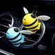 thumbnail image 3 of Bee Car Auto Perfume Clip Outlet Vent Ornament Scent Fragrance Air Freshener, 3 of 5
