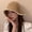 Khaki color, variant on Lace Straw Hat, Women's Straw Woven Fisherman Hat, Summer Japanese Sun Hat, New Foldable Straw Woven Basin Hat