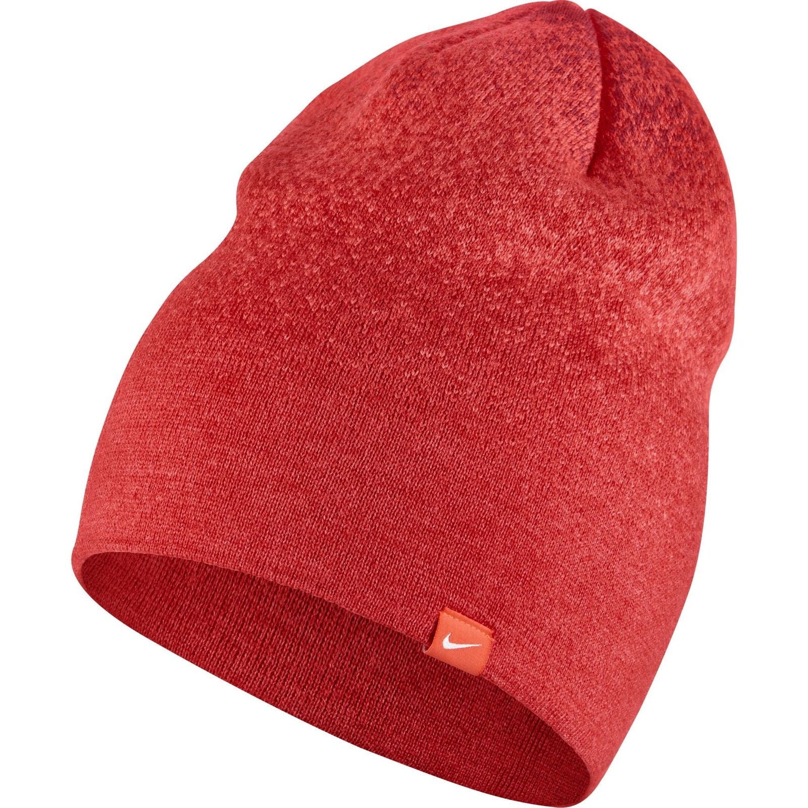 Nike NEW Nike Women's Hypervis Bright Crimson/Red Skully/Beanie Winter Cap